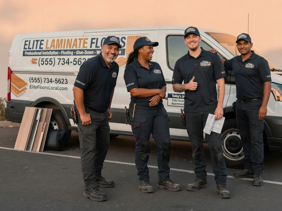 Laminate flooring installation company in Bovard, PA